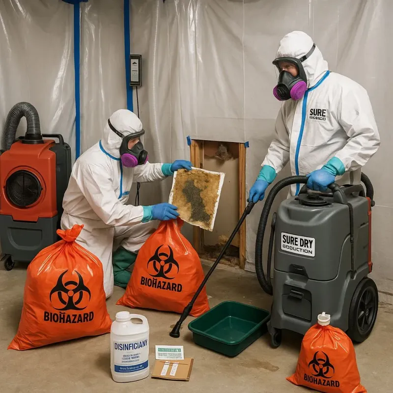 Contaminated Water Handling Protocols process in Delta County, TX