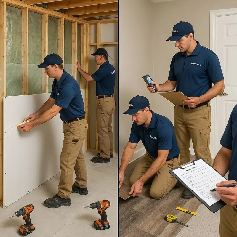 Repairs and Reconstruction process in Delta County, TX